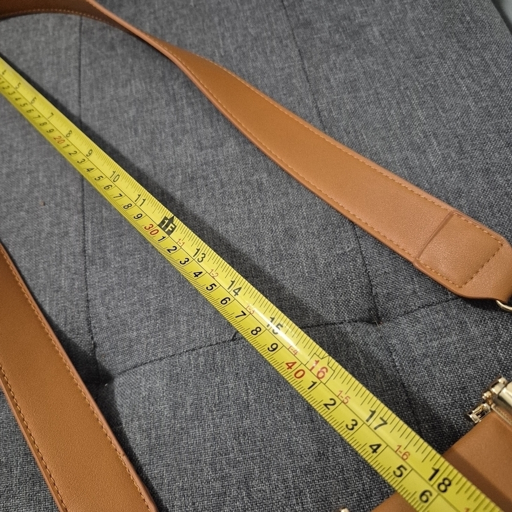Tortoise Shell Top Handle Crossbody Shoulder Bag. NWOT - Picture 6 of 10